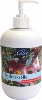 Produktbild von JS Care Teufelskralle Creme Feuchtigkeitscreme Pump Flasche 500ml