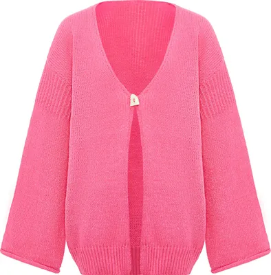 Immagine prodotto di Cardigan da donna ALBEE - rosa, XL/XXL