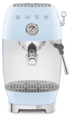 Produktbild von Smeg Espressomaschine ECF03PBEU, Thermoblock, Cold Brew, Dampfdüse, 1.4L Tank