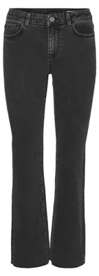 Productafbeelding van VERO MODA damesbroek Vmsheila Mr Kick, flared model, artikelnummer Vi2168, donkergrijze jeans