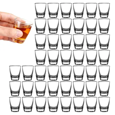 Productafbeelding van Solidchoice - Set van 48 Transparante Shotglazen 30ml