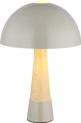 Produktbild von Globo Lighting|Tischleuchte Metall grau matt, 1x E27 ILLU