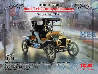 Produktbild von ICM ICM24016 Model T 1912 Commercial Roadster