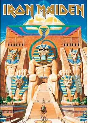Produktbild von Iron Maiden - Powerslave Postkarte