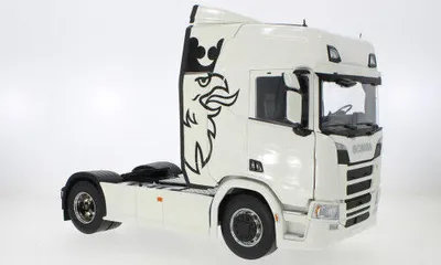 Produktbild von Premium ClassiXXs Scania R-Serie Topline, Weiß 1:18 in