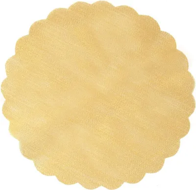 Produktbild von 6 Tüllkreise Metallic Gold Gastgeschenke - Einheitsgröße