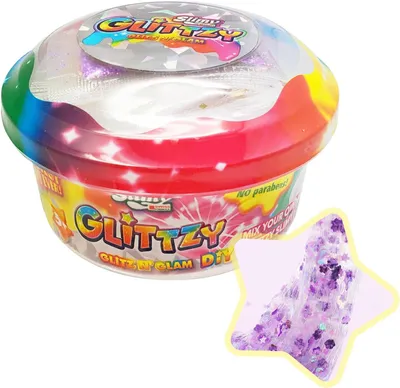 Productafbeelding van Slimy glittzy DIY - Slimy Slime speelmassa voor kinderen - Meest glinsterende slijm ooit om zelf te mengen - Kleur