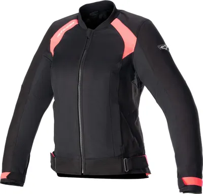 Image de Alpinestars Eloise V2 Air blouson textile moto pour femme, noir/rose, XL