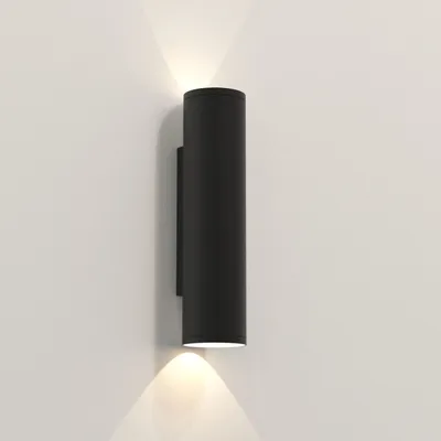 Produktbild von ASTRO Außenwandleuchte Ava 300 2x6W GU10 schwarz 1428009
