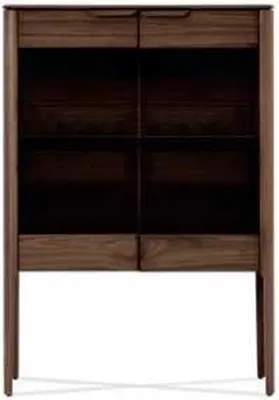 Image de Vitrine de salon moderne de luxe Design vitrines en bois Armoire de bar Buffet