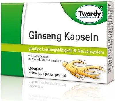 Zdjęcie produktu dla Żeń-szeń w kapsułkach 60 kapsułek