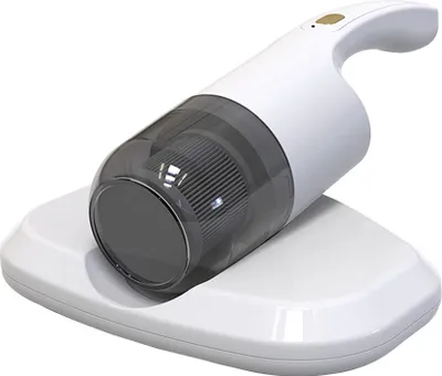 Produktbild von 350W Matratzenstaubsauger mit UV-C-Licht, chemiefreie Milbenreinigung, ideal für Allergiker, 99,9 % Abtötungsrate, Weiß
