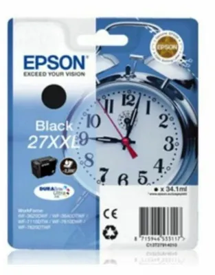 Produktbild von EPSON Tinte schwarz 34.1ml WF 36xx/7110/76xx, ''27XXL'' RF