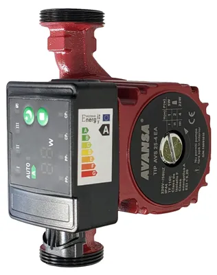 Image de AVANSA AUTO 25-4/180 E Circulateur électronique haute efficacité 230 V – DN25 1½", 180 mm, 4 m, classe A