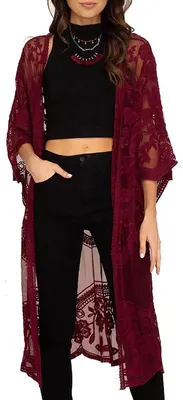 Produktbild von Elegantes Spitzenkleid mit Bohemian Stil