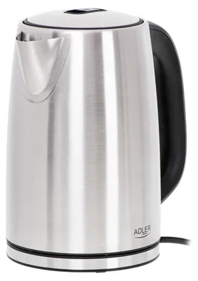 Obrázok produktu pre Adler AD 1340 rýchlovarná kanvica 1,7 l 2200 W čierna, strieborná