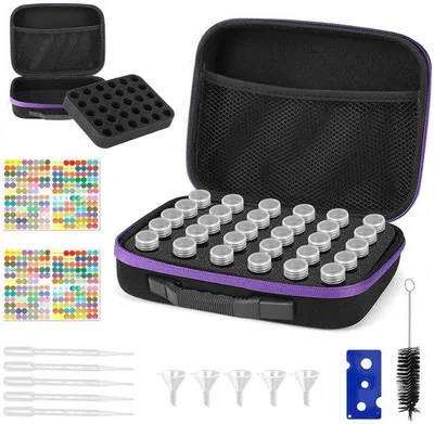 Produktbild von Wasserdichte Öltasche - Lila - 30 Fächer