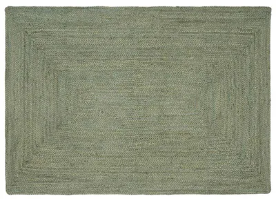 Immagine prodotto di vidaXL Tappeto rettangolare verde oliva 140 x 200 cm in juta