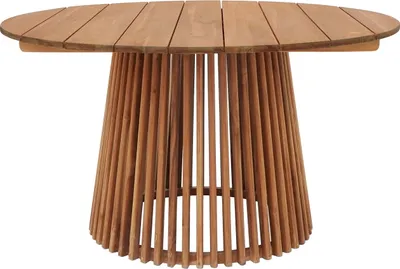 Zdjęcie produktu dla Lorca stół ogrodowy Ø120 cm naturalny.