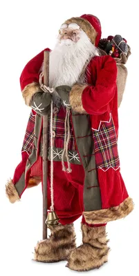 Produktbild von Weihnachtsmannfigur 92x55x50 cm