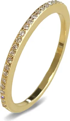 Produktbild von Neu Bling 9NB-0290 50 Silber Damenring mit Zirkoniasteinen - Silber - 25 Zirkoniasteine - Größe 50 - Goldfarben
