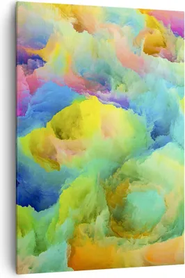 Produktbild von Bild auf Leinwand - Leinwandbild - Einteilig - Abstraktion modern - 70x100cm - Wand Bild - Wanddeko - Wandbilder - Leinwanddruck - Wanddekoration - Leinwand bilder - Wandbild - PA70x100-4055