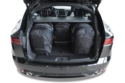 Produktbild von Jaguar E-Pace 2017+ Kofferraumtaschen Set 4 Stk