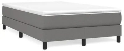 Produktbild von vidaXL Boxspringbettgestell Dunkelgrau 120x200 cm Stoff