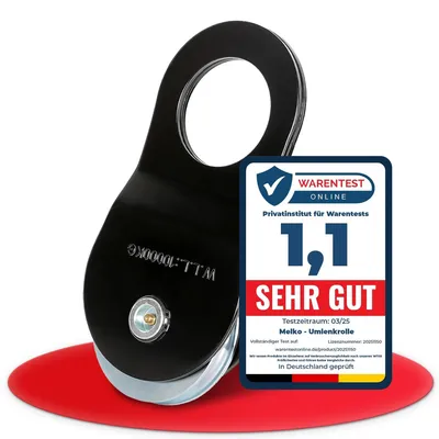 Produktbild von Stahlseilrolle bis 10 Tonnen mit Drehsicherung