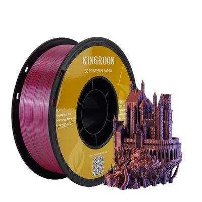 Obrázek produktu pro Hedvábné PLA vlákno, tříbarevné, vakuově uzavřené, E-1KG
