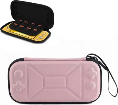 Produktbild von Game Console Storage Box Schutzhülle für Nintendo Switch Lite(Pink)