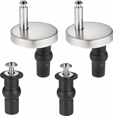 Image de Charnières Apt Pour Siège De Toilette 2 Pcs