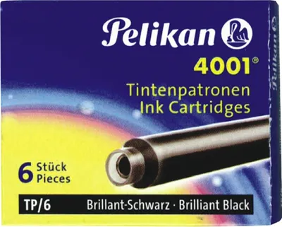 Produktbild von Pelikan TP/6 Schwarz 6 Stück(e)