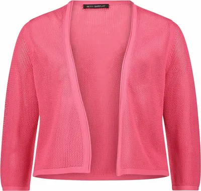 Produktbild von Strickjacke Kurz 3/4 Arm 4198 Pink Flambé Größe 38