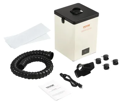Produktbild von VEVOR Lötrauchabsaugung 150W Schweißrauchabsauger 332 m³/h, 5800 U/min 3-Stufen-