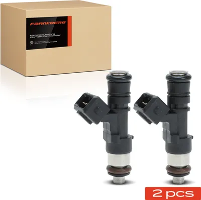 Imagen del producto de Válvula de inyección de combustible, 2 unidades, para Lada Kalina, Niva II, Priora, motores de 1.6L y 1.7L