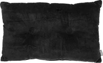 Produktbild von Kissen - Schwarz - 30 x 50 cm - Samtoptik