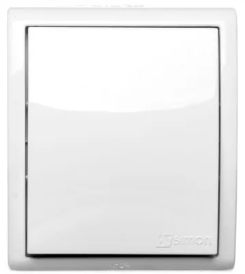 Produktbild von Kontakt-Simon AQW1L/11, Kunststoff, Weiß, IP54, 250 V, 10 A, 60 mm