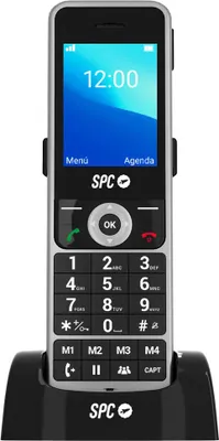 Produktbild von SPC WD100 – Schnurloses Telefon mit SIM 4G, Ladestation, Volte- und VoWiFi-Anrufe, 2,4-Zoll-TFT-Display, Android