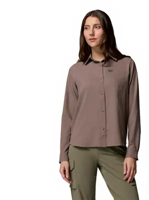 Produktbild von Columbia Silver Ridge™ Utility Ii Langarm-t-shirt Braun M Frau Braun M