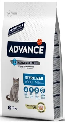 Productafbeelding van Advance Kat Gesteriliseerd Turkije - Droogvoeding voor Katten