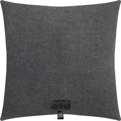Produktbild von Zoeppritz Kissenhülle Soft-Fleece Farbe medium grey Größe 50x50