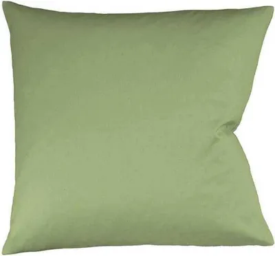 Produktbild von fleuresse Mako Satin Kissenbezug Colours Uni 80x80 cm Jade