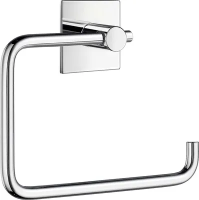 Produktbild von Toilettenpapierhalter - Messing - Chrom- 14 x 9 cm