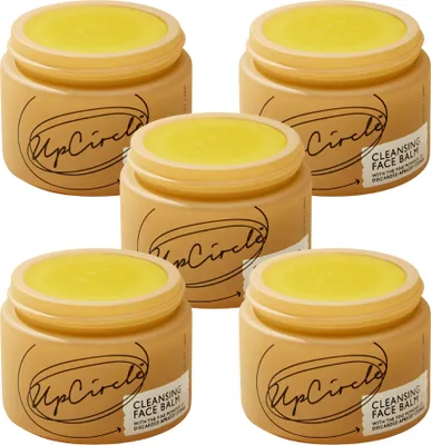 Produktbild von UpCircle Cleansing Face Balm – Upcycled Abrikozenpoeder – 55 ML