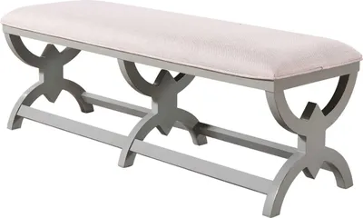 Produktbild von Sitz Polster Bank Polster Sitz Textil Stoff Holz Stil Design Hocker Fußhocker