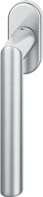 Produktbild von FSB Fenstergriff 341076 - Griff auf ovaler Rosette, Edelstahl matt