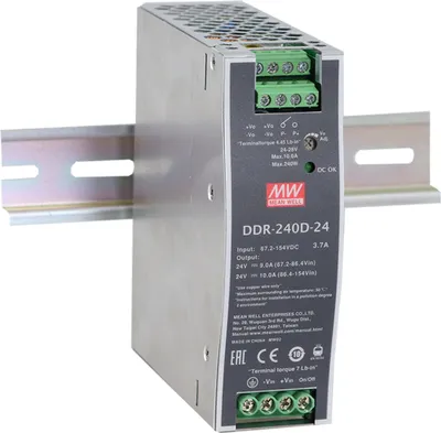 Produktbild von MEAN WELL DDR-240B-24 Netzteil & Spannungsumwandler 240 W (DDR-240B-24)