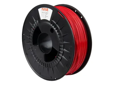 Produktbild von NuNus PETG Filament 1KG - 1,75mm Rot,Stabil, temperaturbeständig, kein Warping 1kg Rolle Transparente & matte Farben