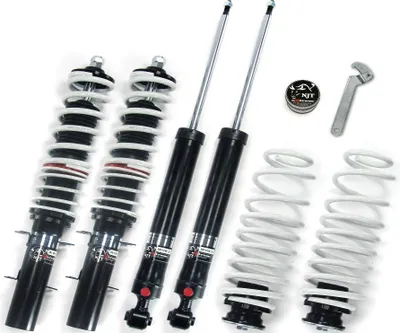 Zdjęcie produktu dla JOM NJT eXtrem zawieszenie gwintowane z regulacją twardości do Audi A3 VW Golf Bora Beetle